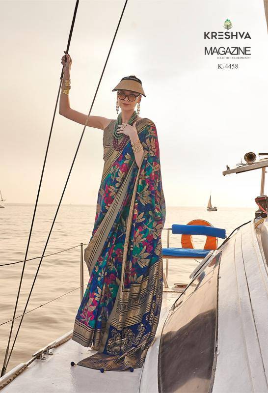 Kreshva magazine Surat saree wholesale market online
